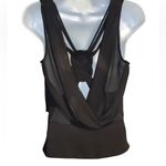 Love Tree Black Sleeveless Blouse Size Medium (Look At The Back Details) Photo 1
