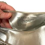 Worthington  Dayne Silver Metallic Peep Toe Stiletto Heels Sz‎ 6.5 Photo 14