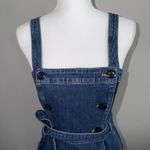 J.Crew NWOT  Button Down Double Breasted Belted Denim Trench Dress Pockets Size 4 Photo 3