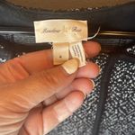 ANTHROPOLOGIE Meadow Rue Mitzie Black Short Sleeves‎ Short Tunic Dress Size S Photo 4