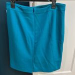 Halogen  turquoise blue pencil ✏️ skirt Photo 1