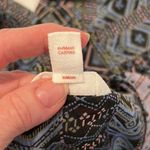 Sun & Shadow  sz S black & blue print ruffled hem & sleeves swimsuit coverup GUC Photo 5