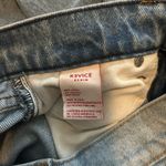 Revice Denim  Light Wash High Rise Button Fly Straight Leg Photo 9