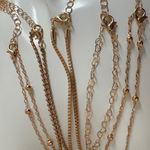 5PC Gold Tone Bracelet Set Photo 1