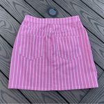 Victor glemaud for target size 2 bubble gum pink mini striped denim skirt Photo 3
