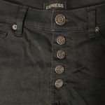 EXPRESS Women's Black Button-Up Shorts Photo 1