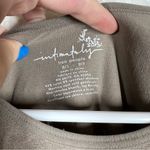 Free People  Intimately Tan Seamless Fitted Short Sleeve‎ Top Photo 2