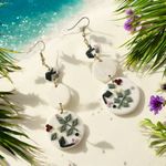 Elegant Polymer Clay Drop Botanical Design for Daily Alloy Ear Hooks Earrings‎ Photo 7