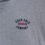Coca-Cola  Company Ware Shirt Womens XL Gray Crop Top Long Sleeve Photo 5