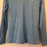 Under Armour  Blue Loose HeatGear Lightweight Hoodie Hooded Sweatshirt Pullover S Photo 3