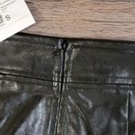 Forever 21 Black Leather Skirt Photo 5