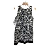 Lizzatti Tank Dress Black White Sz 4 NWT Photo 1
