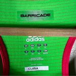 Adidas  Racerback Tank Top Womens XS Green Pink Athleisure Tennis Clean Girl Photo 3