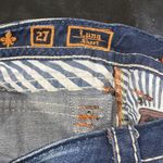 Rock Revival LUNA MID RISE STRETCHY DENIM SHORTS WEAR CUFFED OR DOWN Photo 14