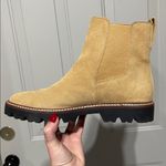 Madewell  WOMENS CITYWALK LUGSOLE CHELSEA BOOT SUEDE BEIGE 9.5 Photo 12