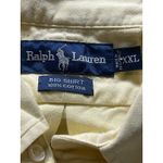 Ralph Lauren Polo  Button-Front Yellow Shirt XXL Big Tall‎ F-113 Photo 1