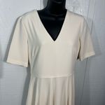 Gal Meets Glam  Women’s Ivory Fit and Flare Short Sleeve Dress Size 4 NWOT Photo 7