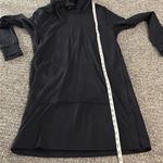 Athleta  Surrey Hills Black Hooded Sweatshirt Dress Sz M Photo 5