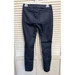 Old Navy  Black Rock Star Pants Size‎ 2 Stretch Skinny Low Rise Zip Pockets Photo 2
