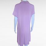 Polo Niotto Lavender Ruffle Detail  Midi Dress Size Large Photo 3