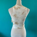 Aerie NWT  Rebel Cropped Tank Top Women's Sands Athleisure Gym Workout Size XS Photo 3