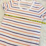Time & Tru short sleeve multicolor striped Tee Woman’s size small T Shirt Photo 7
