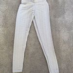 Women’s Leggings/High Waisted Yoga Pants Textured Gray Fabric Size M NEW Size M Photo 0