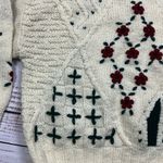 Outback Red crewneck sweater knit patchwork vintage size medium wool Photo 1