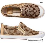 Coach  women’s Beale Signature Slip On Loafer Sneaker size 7‎ Photo 1