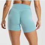 Gymshark NWT  Women’s Green Small REPS POWER TIGHT SHORTS Photo 1