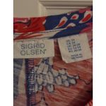 Sigrid Olsen Women's 3X V Neck Short Sleeve All Over Floral Print Top Photo 1