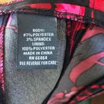 Active USA Dress Barn Cocktail Dress Floral Sleeveless V-Neckline Sheath Black/Red/Pink 10 Photo 12