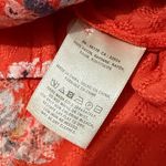 Maeve  by Anthropologie Orange Floral Blouse Size 6 Photo 6