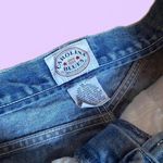 Carolina Blues Vintage Y2K Boho Blue Denim Shorts with Decorative Hem 🔥 Photo 2