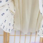 Madewell NEW  Lucie Smocked Tank Mini Dress in‎ Textural Clipdot, XL Photo 8