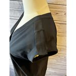 Athleta  Black Sutton Drawstring Romper Shorts Size 0 Photo 4