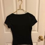 Amazon Trendy Queen xs basic black tee shirt Photo 2