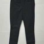 Anthropologie By Black and White Patterned The Essential Slim Trouser Pants Photo 0