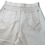 Salvage Cloth Double Zipper High Rise Wide Leg Jeans NYC Sustainable Streetwear Size M Photo 6