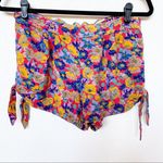 Kimchi Blue Floral Tie Hem Shorts Size Small Photo 0