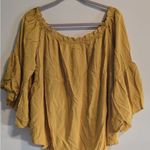 Love j  Mustard Blouse Photo 2