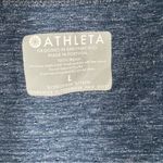 Athleta ‎ Heather Blue Eyelet Tank Top Photo 1