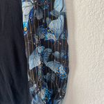 Anthropologie Bl-nk London Puff Sleeve Butterfly Sweater size XXS Photo 4