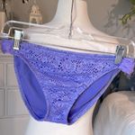 Bikini Bottoms Crochet Lace Purple Lavender Womens Large New Mossimo Photo 4