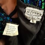 80s beaded peacock set Black Size L Photo 4