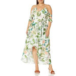 City Chic Tender Floral Maxi Dress in Fresh Floral XSmall Womens Plus Gown Photo 11