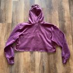Champion  Purple Cropped Hoodie Photo 1
