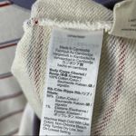 Madewell  (Re)Sourced cotton swing sweatshirt in purple stripe Photo 5