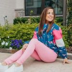 Simply Southern Like New  Dog Print Windbreaker Rain Jacket Photo 0