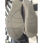 Clarks Cloudsteppers Womens Slip On Shoes Purple Grey Striped Comfort Size 10 Photo 5